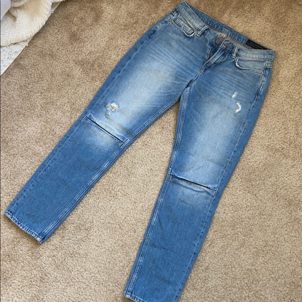 ALLSAINTS boyfriend jeans sz 26